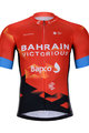 BONAVELO Tricoul și pantaloni scurți de ciclism - B. VICTORIOUS 2022 - negru/roșu/galben