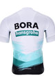 BONAVELO Tricou de ciclism cu mânecă scurtă - BORA 2021 - alb/negru/verde