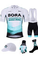 BONAVELO Mega set de ciclism - BORA 2021 - alb/verde/negru