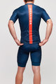 BONAVELO Tricoul și pantaloni scurți de ciclism - INEOS GRENADIERS '21 - roșu/albastru