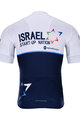 BONAVELO Tricou de ciclism cu mânecă scurtă - ISRAEL 2021 - albastru/alb