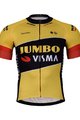 BONAVELO Tricou de ciclism cu mânecă scurtă - JUMBO-VISMA 2022 - galben/negru