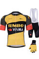 BONAVELO Mega set de ciclism - JUMBO-VISMA 2022 - galben/negru