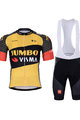 BONAVELO Tricoul și pantaloni scurți de ciclism - JUMBO-VISMA 2022 - galben/negru