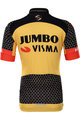 BONAVELO Tricoul și pantaloni scurți de ciclism - JUMBO-VISMA 2021 - negru/galben