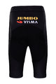 BONAVELO Tricoul și pantaloni scurți de ciclism - JUMBO-VISMA 2021 - negru/galben