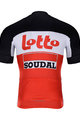 BONAVELO Tricoul și pantaloni scurți de ciclism - LOTTO SOUDAL 2022 - roșu/alb/negru