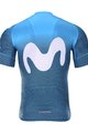 BONAVELO Tricou de ciclism cu mânecă scurtă - MOVISTAR 2021 - albastru