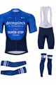 BONAVELO Mega set de ciclism - QUICKSTEP 2021 - alb/albastru