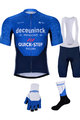 BONAVELO Mega set de ciclism - QUICKSTEP 2021 - albastru/alb