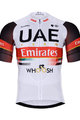BONAVELO Tricoul și pantaloni scurți de ciclism - UAE 2021 - alb/negru