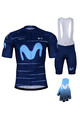 BONAVELO Mega set de ciclism - MOVISTAR 2022 - albastru/alb