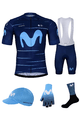 BONAVELO Mega set de ciclism - MOVISTAR 2022 - albastru/alb