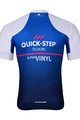 BONAVELO Tricoul și pantaloni scurți de ciclism - QUICKSTEP 2022 - albastru/alb