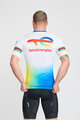 BONAVELO Tricou de ciclism cu mânecă scurtă - TOTAL ENERGIES 2024 - albastru/roșu/galben/alb