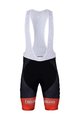 BONAVELO Tricoul și pantaloni scurți de ciclism - UAE 2022 - alb/negru