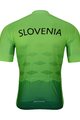 BONAVELO Tricoul și pantaloni scurți de ciclism - SLOVENIA 2022 - albastru/verde