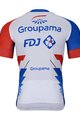 BONAVELO Tricoul și pantaloni scurți de ciclism - GROUPAMA FDJ 2022 - albastru/alb/roșu