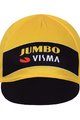 BONAVELO Șapcă de ciclism - JUMBO-VISMA 2022 - negru/galben