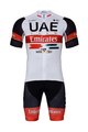 BONAVELO Tricoul și pantaloni scurți de ciclism - UAE 2022 - alb/negru