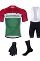 BONAVELO Mega set de ciclism - HUNGARY - verde/roșu/alb/negru