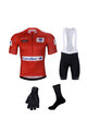 BONAVELO Mega set de ciclism - LA VUELTA - negru/roșu