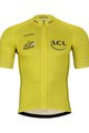 BONAVELO Tricoul și pantaloni scurți de ciclism - TOUR DE FRANCE 2024 - negru/galben