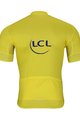 BONAVELO Tricoul și pantaloni scurți de ciclism - TOUR DE FRANCE 2024 - negru/galben