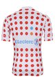 BONAVELO Tricou de ciclism cu mânecă scurtă - TOUR DE FRANCE 2024 - alb/roșu