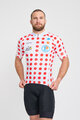 BONAVELO Tricou de ciclism cu mânecă scurtă - TOUR DE FRANCE 2025 - roșu/alb