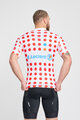 BONAVELO Tricou de ciclism cu mânecă scurtă - TOUR DE FRANCE 2024 - alb/roșu
