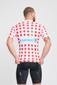 BONAVELO Tricou de ciclism cu mânecă scurtă - TOUR DE FRANCE 2025 - roșu/alb