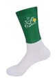 BONAVELO Șosete clasice de ciclism - TOUR DE FRANCE 2025 - alb/verde