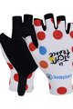 BONAVELO Mănuși de ciclism fără degete - TOUR DE FRANCE 2025 - alb/roșu