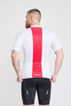 BONAVELO Tricou de ciclism cu mânecă scurtă - POLAND I. - alb/roșu
