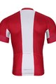 BONAVELO Tricoul și pantaloni scurți de ciclism - POLAND II. - alb/negru/roșu