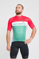 BONAVELO Tricou de ciclism cu mânecă scurtă - HUNGARY - alb/roșu/verde