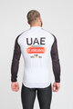 BONAVELO Tricou de cilism pentru iarnă cu mânecă lungă - UAE 2024 WINTER - alb/negru/roșu