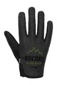 ROCDAY Mănuși cu degete lungi de ciclism - FLOW - verde/negru