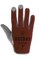 ROCDAY Mănuși cu degete lungi de ciclism - ELEMENTS - roșu/gri
