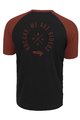 ROCDAY Tricou de ciclism cu mânecă scurtă - ROOST - roșu/negru