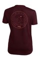 ROCDAY Tricou de ciclism cu mânecă scurtă - WOODY LADY - bordo