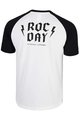 Rocday Tricou de ciclism cu mânecă scurtă - PARK - alb/negru