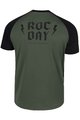 ROCDAY Tricou de ciclism cu mânecă scurtă - PARK - verde/negru