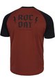 ROCDAY Tricou de ciclism cu mânecă scurtă - PARK - roșu/negru