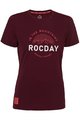 ROCDAY Tricou de ciclism cu mânecă scurtă - MONTY LADY - bordo