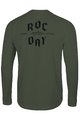 ROCDAY Tricou de ciclism cu mânecă lungă de vară - PARK LONG - verde