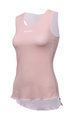 SANTINI Tricou de ciclism fără mâneci - AIRY LADY - roz