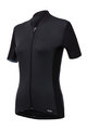 SANTINI Tricou de ciclism cu mânecă scurtă - SCIA LADY - negru