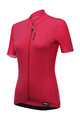 SANTINI Tricou de ciclism cu mânecă scurtă - SCIA LADY - roșu